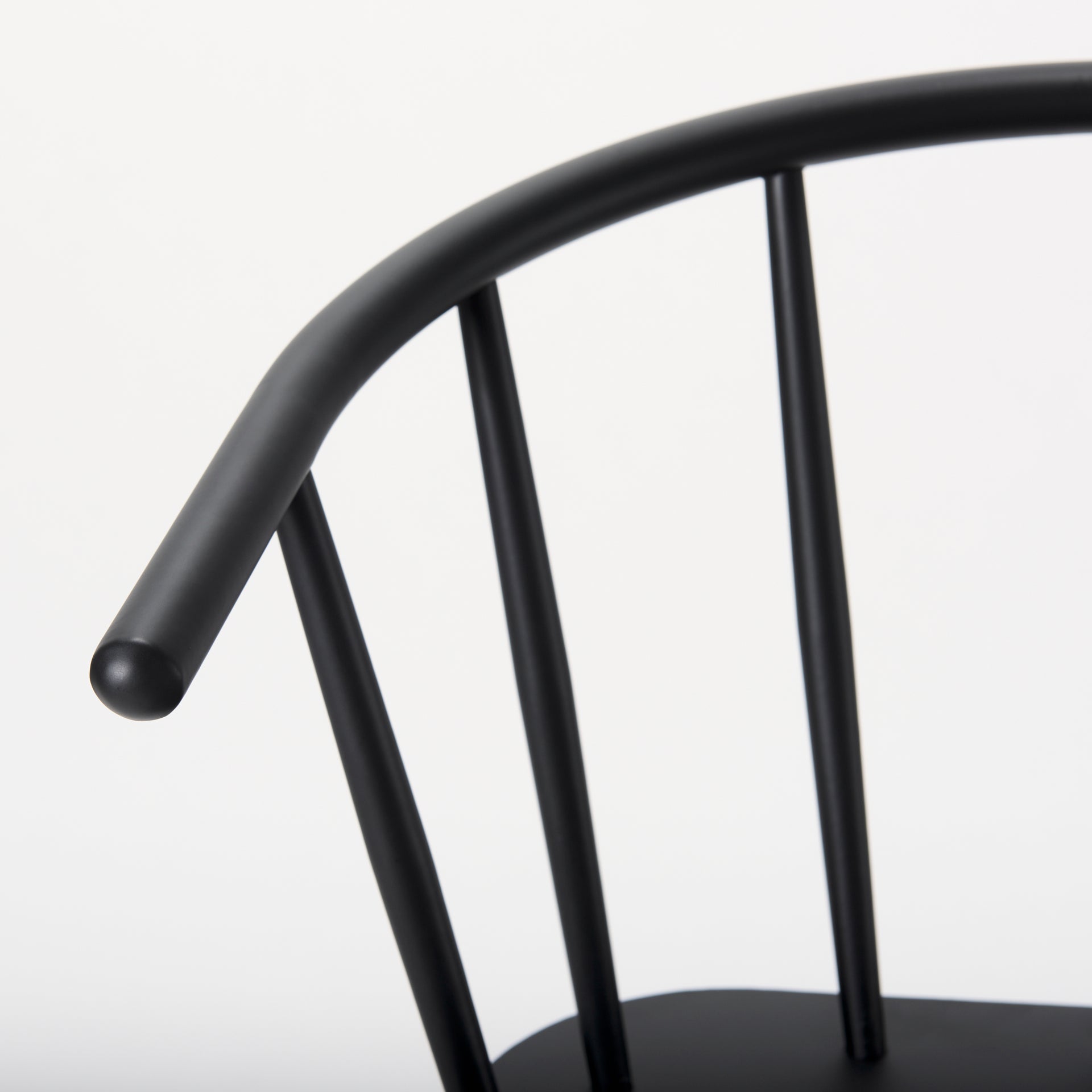 Colin Black Metal Counter Stool