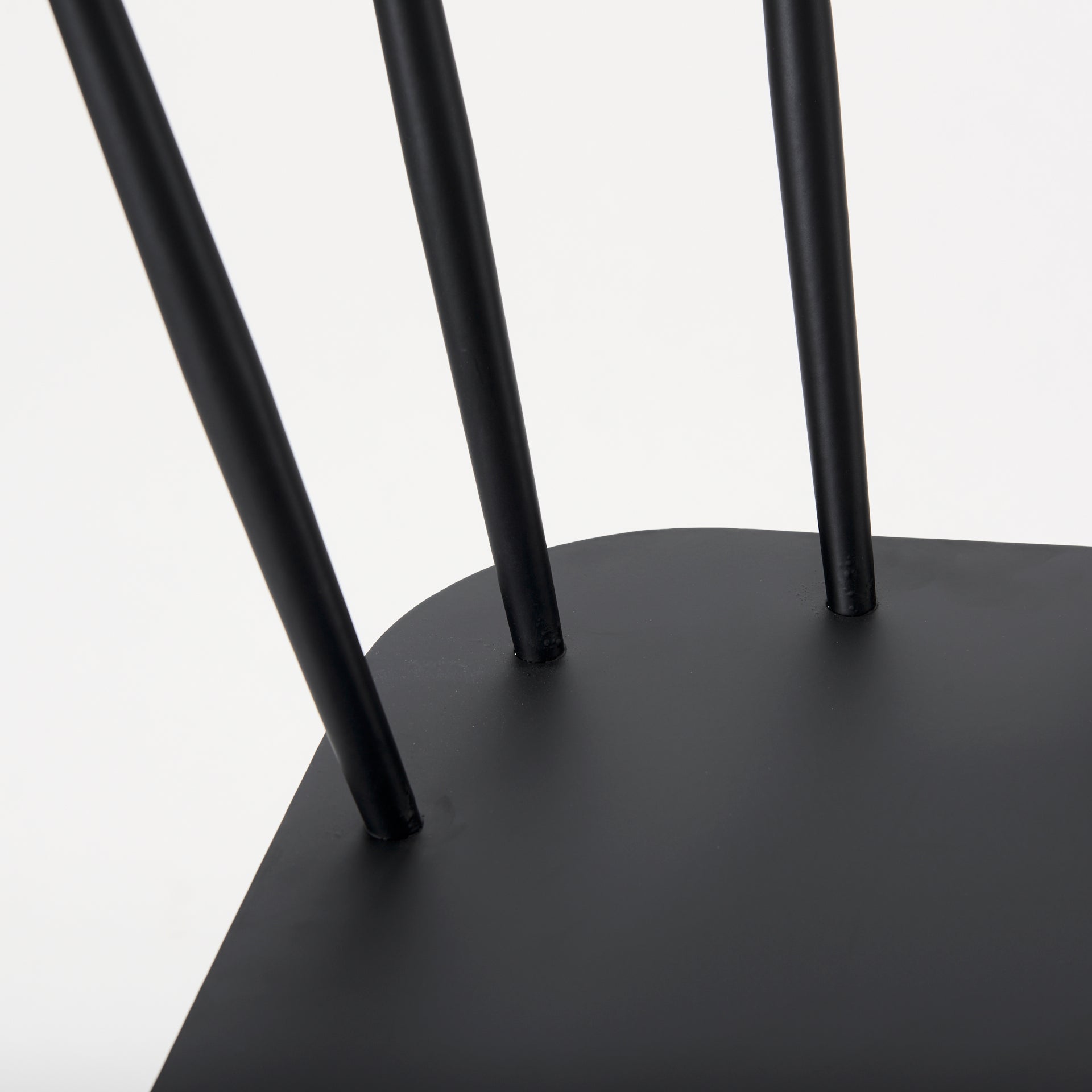 Colin Black Metal Counter Stool