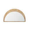 Celeste Light Brown Wood Small Mirror