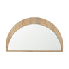 Celeste Light Brown Wood Large Mirror