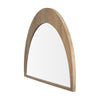 Celeste Light Brown Wood Large Mirror