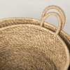 Ayanna Set of 2 Deep Nesting Seagrass Baskets w/ Handles