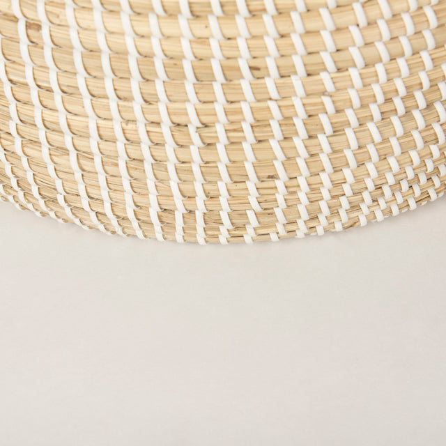 Kairi Set of 2 Seagrass Floor Baskets w/ Lids and Handles-thumbmail-9