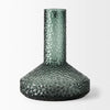 Jolene Tall Green Glass Vase