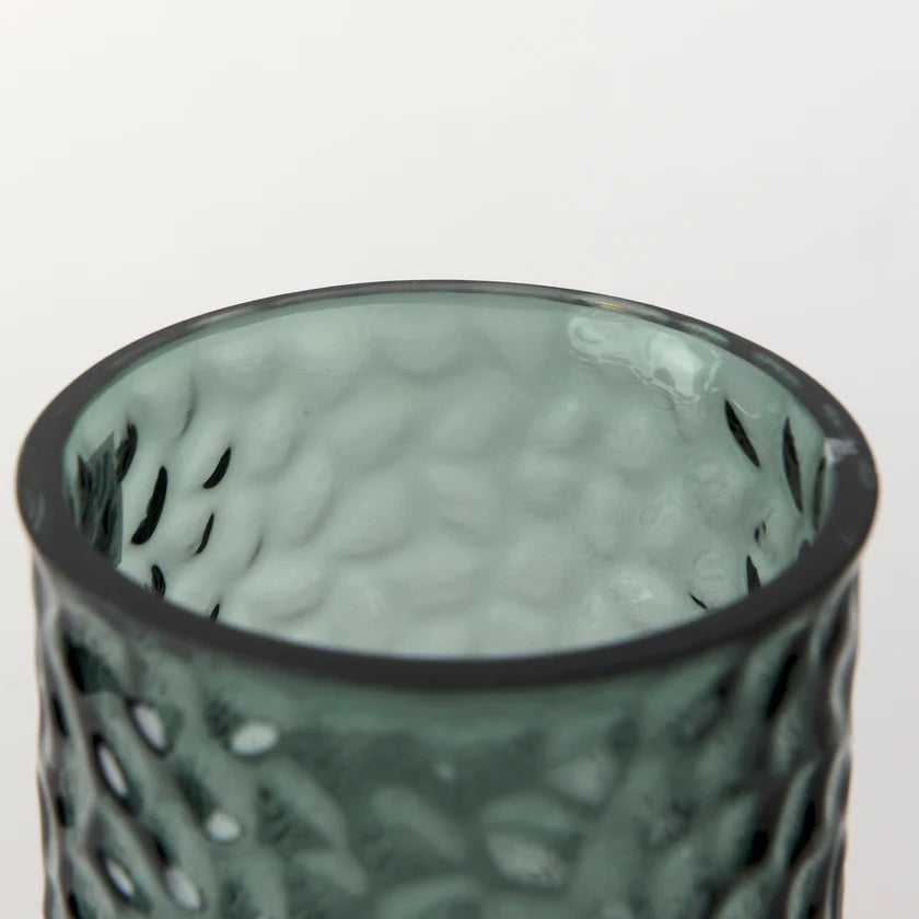 Jolene Tall Green Glass Vase
