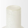 Heket Tall White Glass Vase