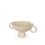 Radka Beige Textured Small Metal Decorative Bowl-thumbmail-1