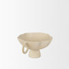 Radka Beige Textured Metal Decorative Bowl