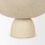 Radka Beige Textured Small Metal Decorative Bowl-thumbmail-4