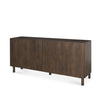 Heera Dark Brown Diamond Motif w/ Shelf Sideboard