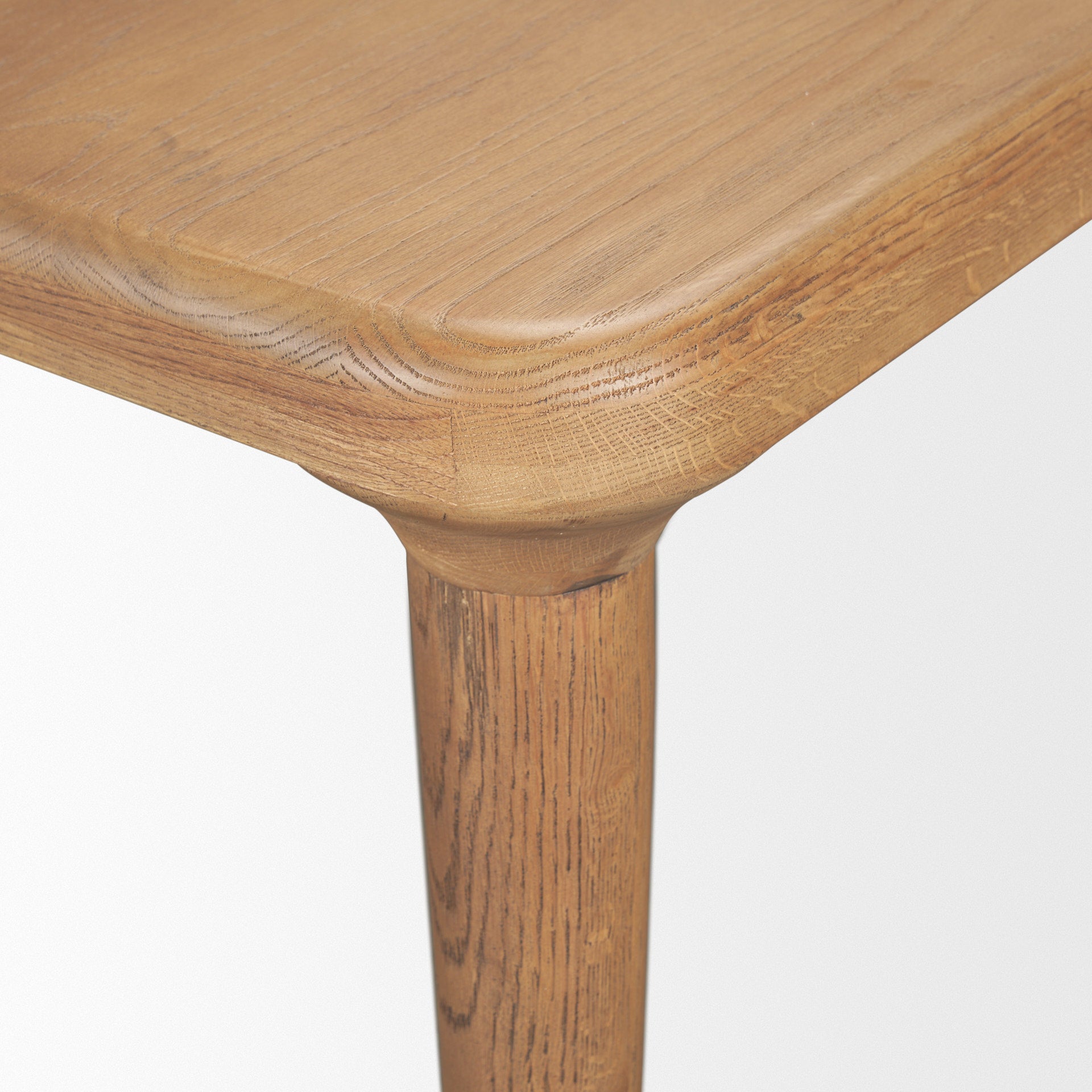 Suvan 72L Rectangular Oak Wood Dining Table