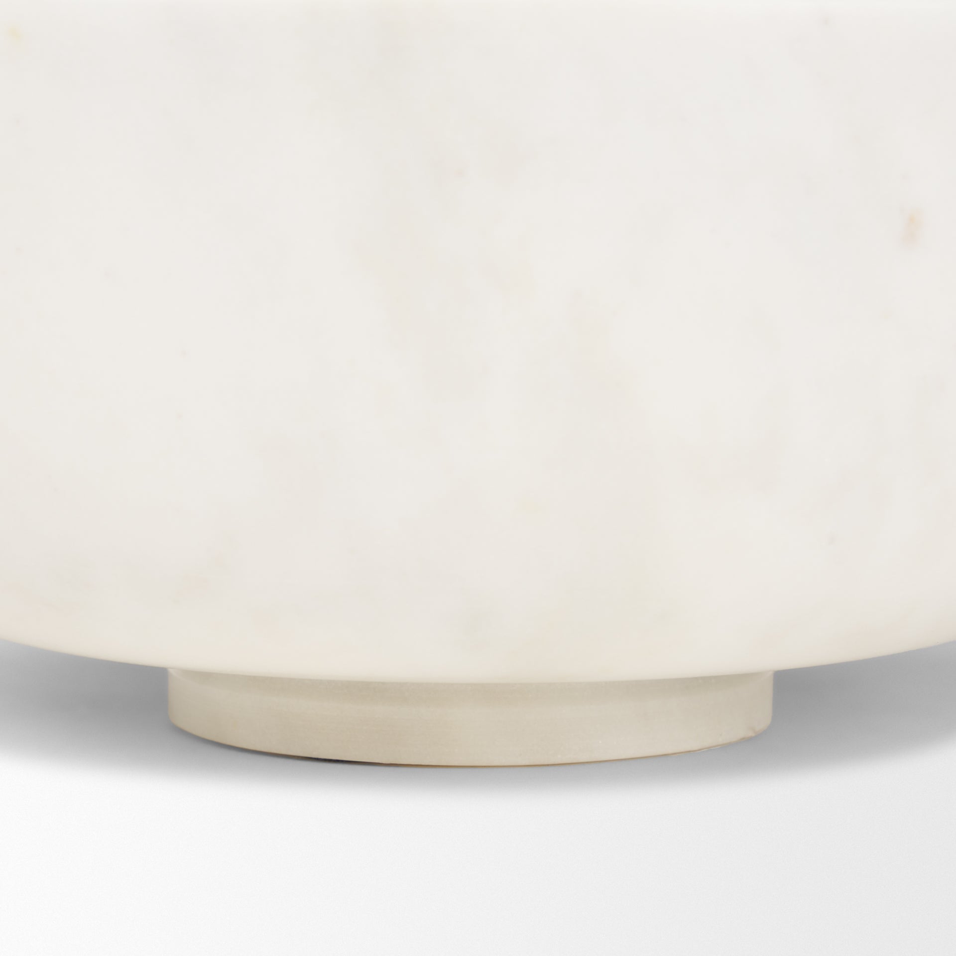Katora Large Premium Solid White Marble Bowl-thumbmail-5