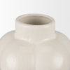 Ulvi Cream Glazed Bubble Ceramic Vase