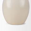 Ulvi Cream Glazed Bubble Ceramic Vase