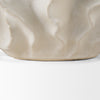 Vahn Sculptural Cream Glazed Decorative Ceramic Bowl