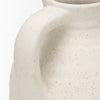 Tyrus Medium Textured Matte White w/ Speckling Ceramic Vase