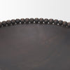 Wendell Dark Brown Wood w/ Wood Beads Round Bowls