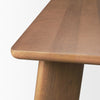 Jonan Brown Solid Mango Wood Rectangular Dining Table