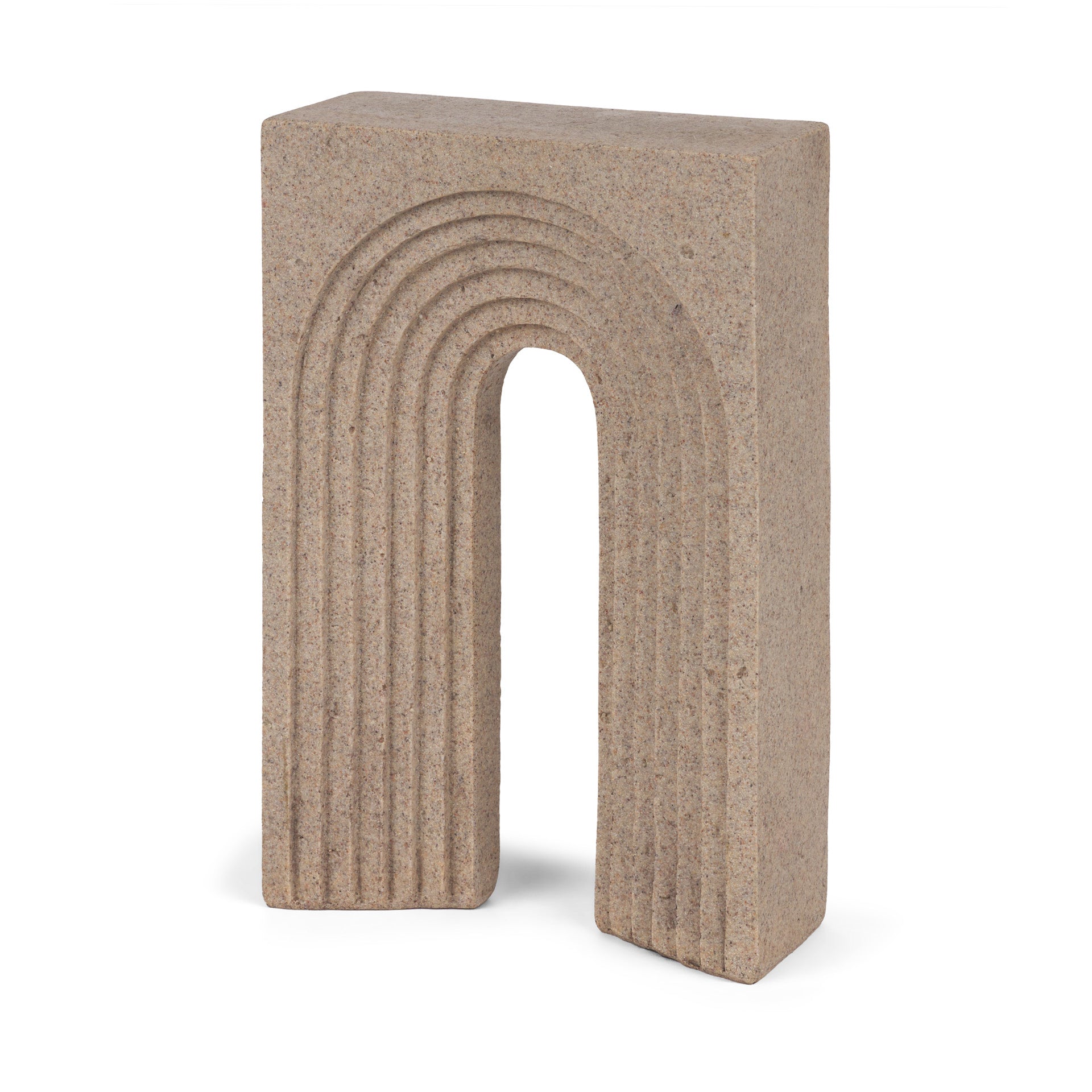 Kacia Resin Textured SandStone Decorative Object