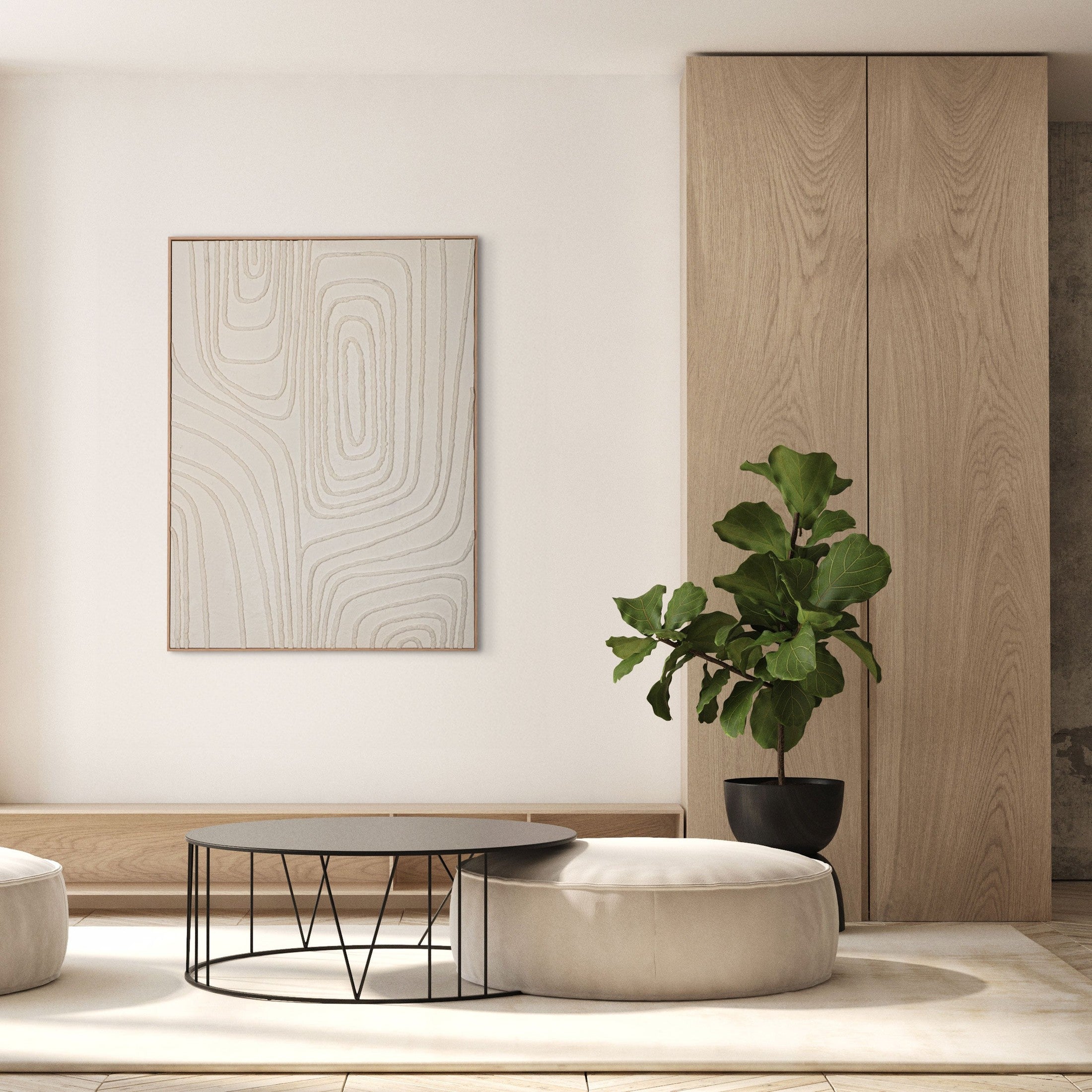 Silken Frost I, Hand Painted Canvas-thumbmail-2