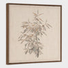 Quiet Botanica I, Hand Painted Canvas