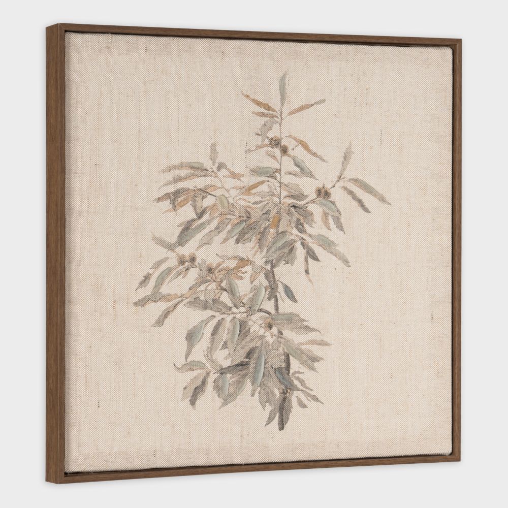 Quiet Botanica I, Hand Painted Canvas-thumbmail-4