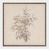 Quiet Botanica I, Hand Painted Canvas
