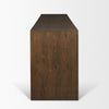 Belford 94" Dark Brown Oak Wood Media Console
