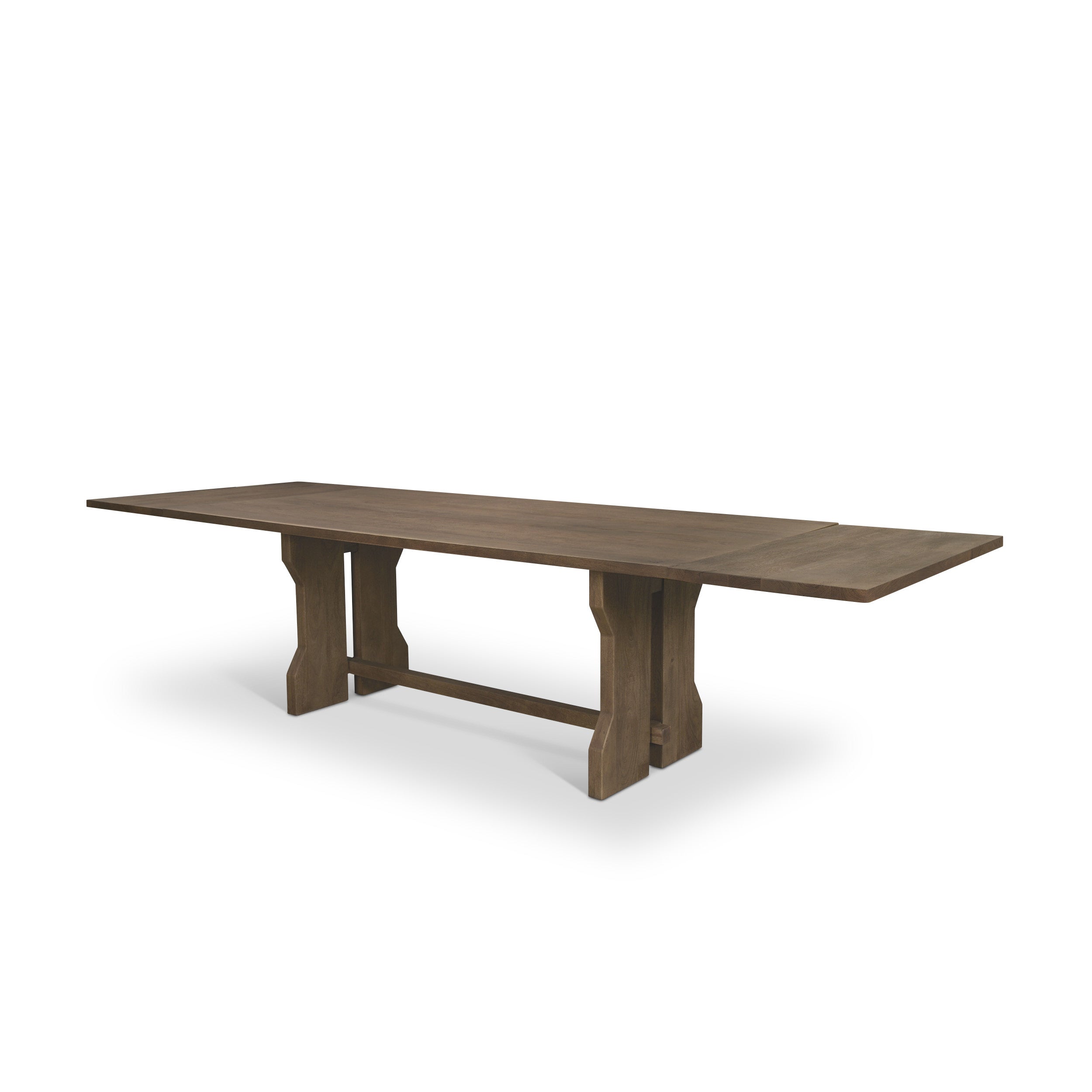 Rooke 84" Solid Wood Extendable Rectangular Dining Table-thumbmail-1