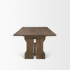 Rooke 84" Solid Wood Extendable Rectangular Dining Table