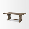 Rooke 84" Solid Wood Extendable Rectangular Dining Table