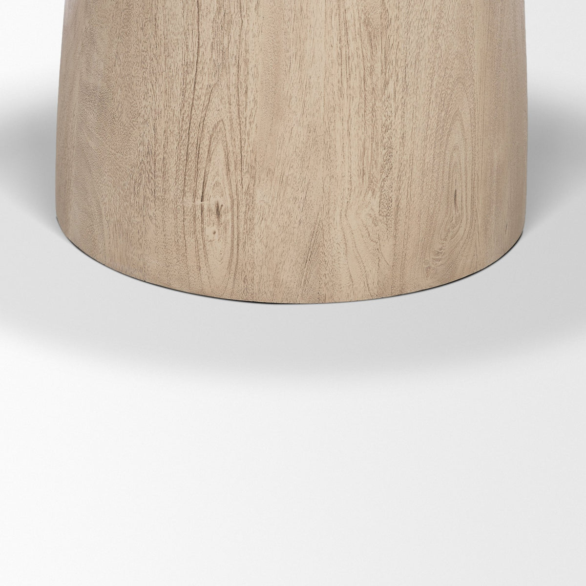 Allyson 42" Round Pedestal Dining Table | Light Brown Wood | Seats 4-thumbmail-6