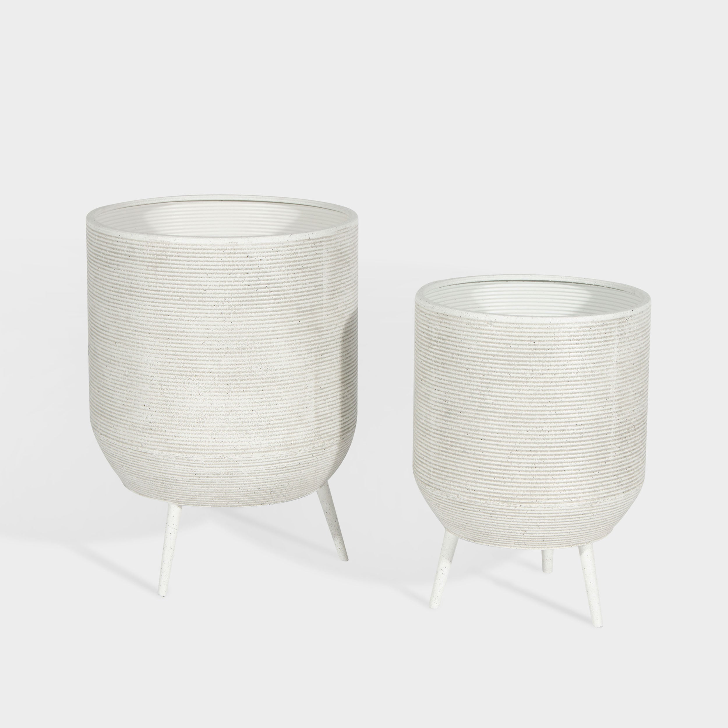 Bramble Metal Floor Planters, S2