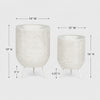 Bramble Metal Floor Planters, S2