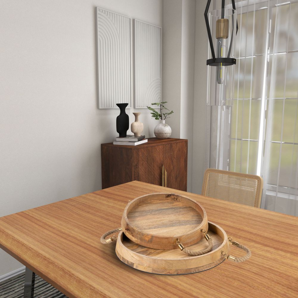 Bowen Wood Trays, S2