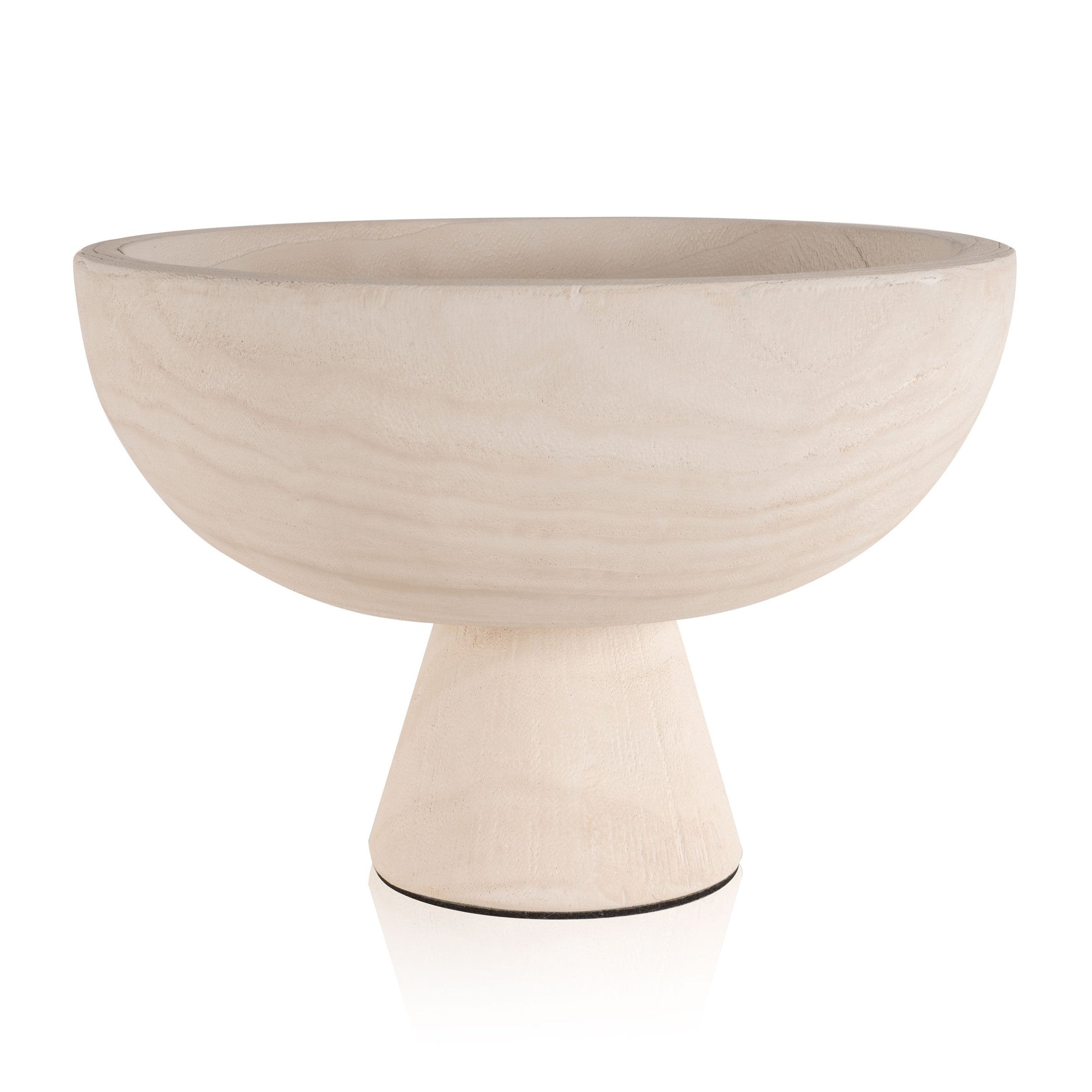 Brixton, Decorative Wood Pedestal Bowl 04-01126-thumbmail-1