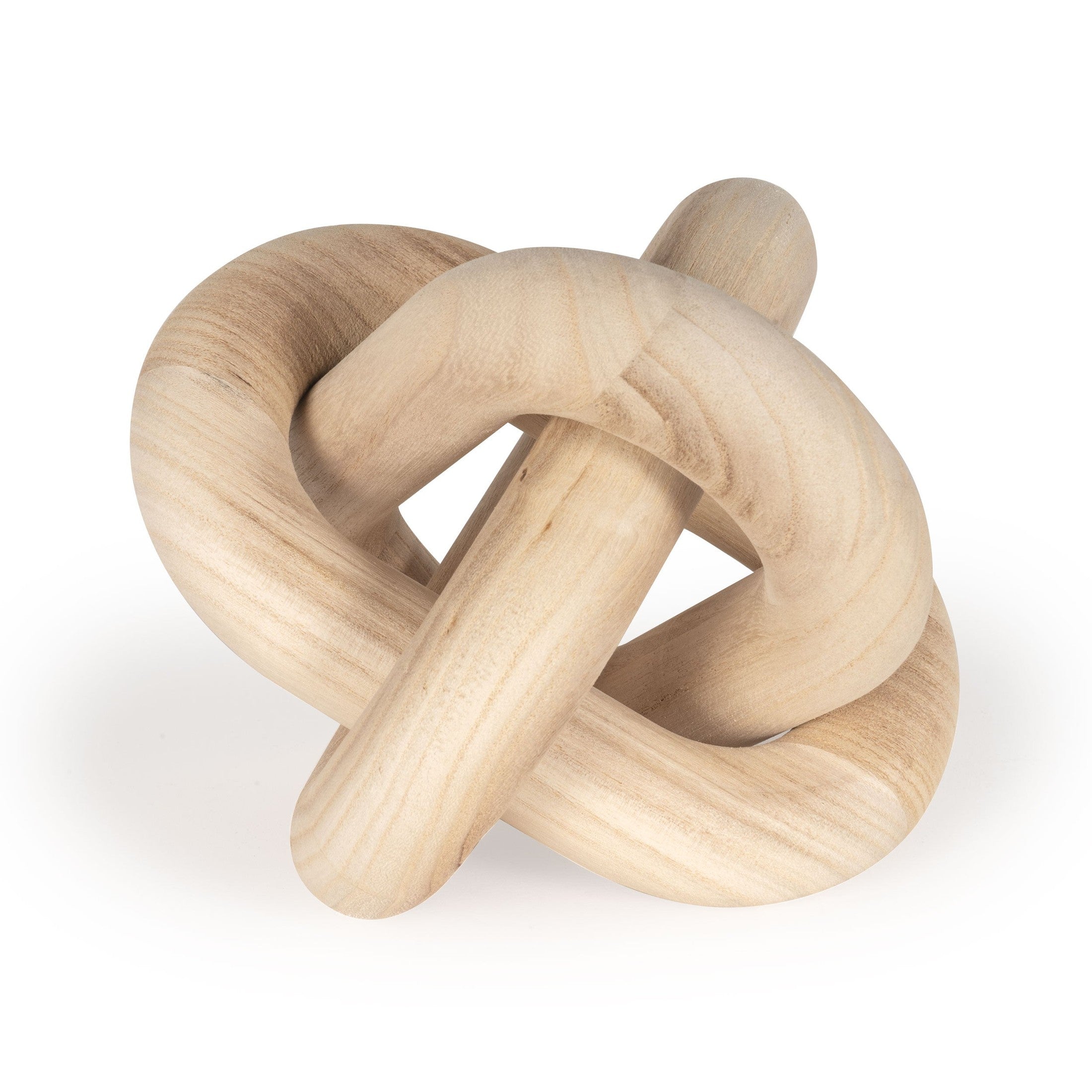 Daxton Decorative Wood Sculpture, Large Light Brown-thumbmail-1