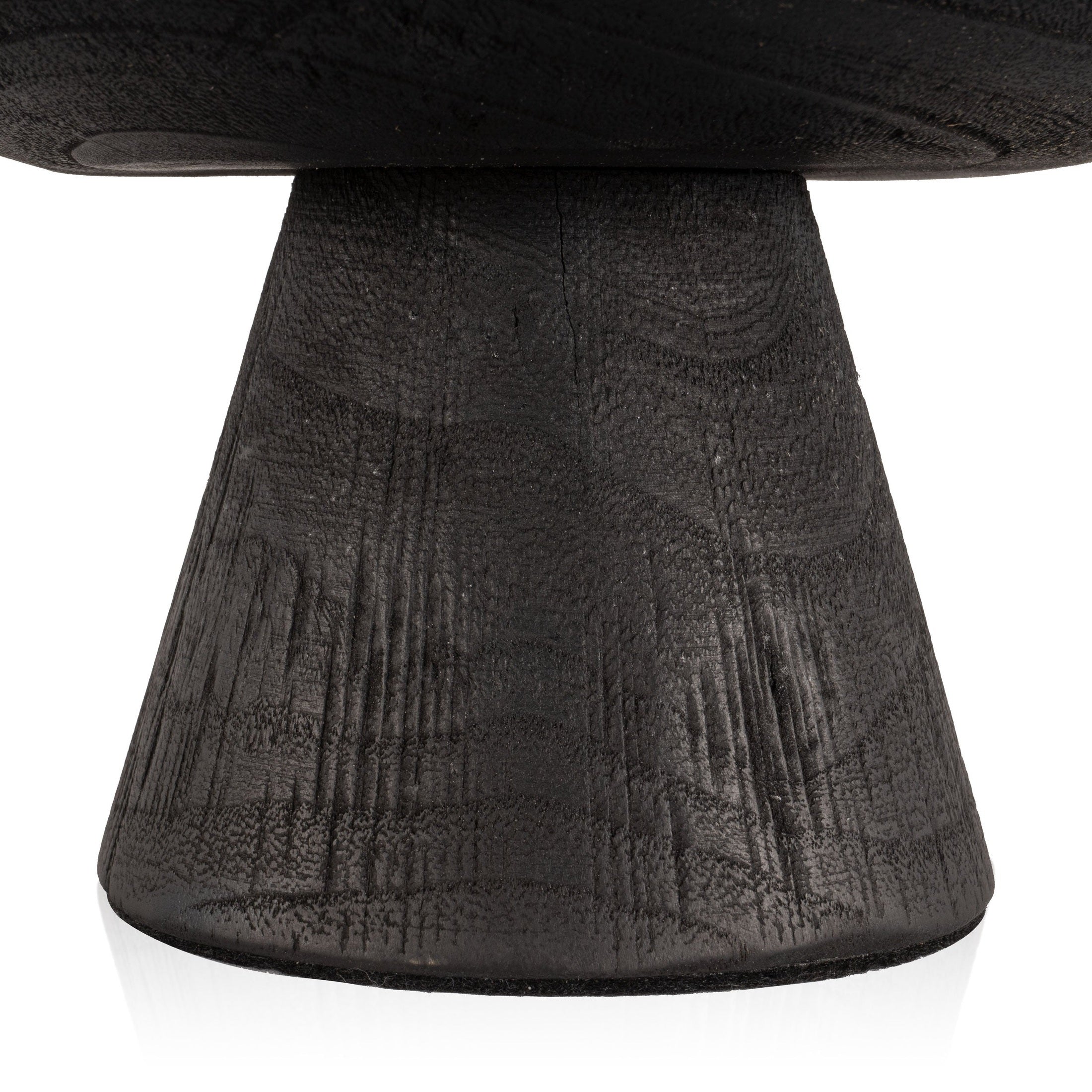 Brixton, Decorative Wood Pedestal Bowl, Black-thumbmail-5