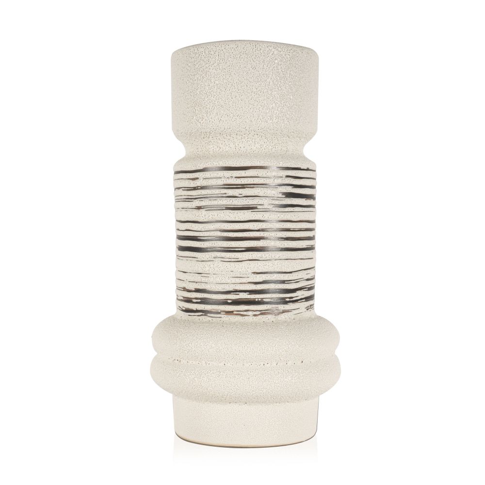 Linden Ceramic Table Vase, Small-thumbmail-1