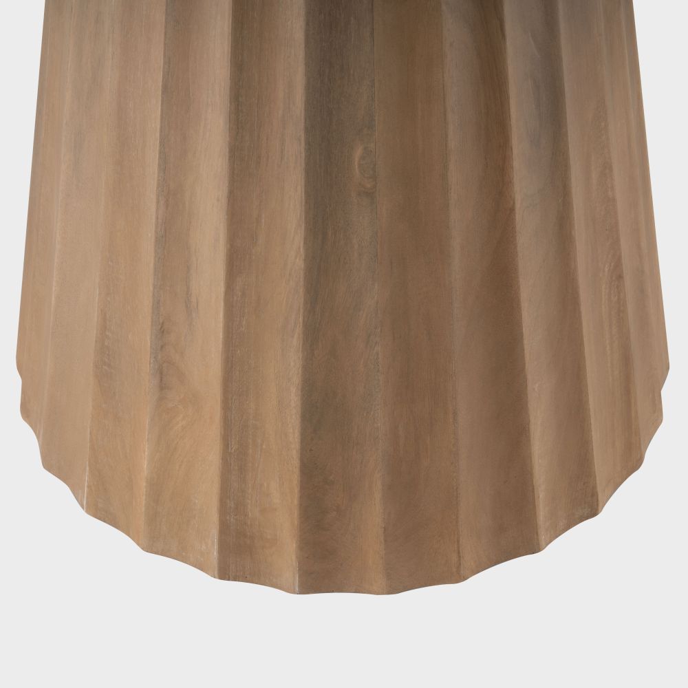 Naveen 42" Dining Table, Natural