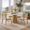 Naveen 42" Dining Table, Natural