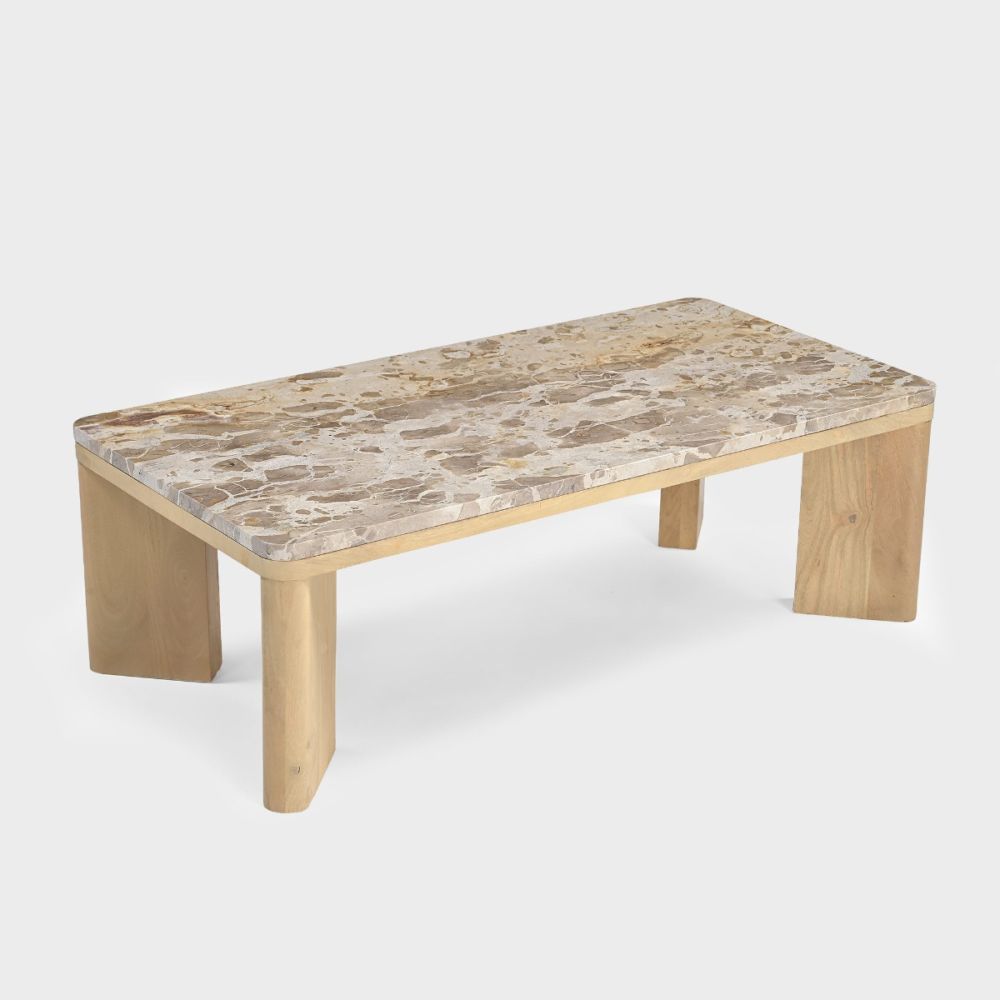 Celeste Coffee Table, with Marble Top-thumbmail-2