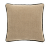 Honfleur Linen Pillow, Indigo (With Filler)