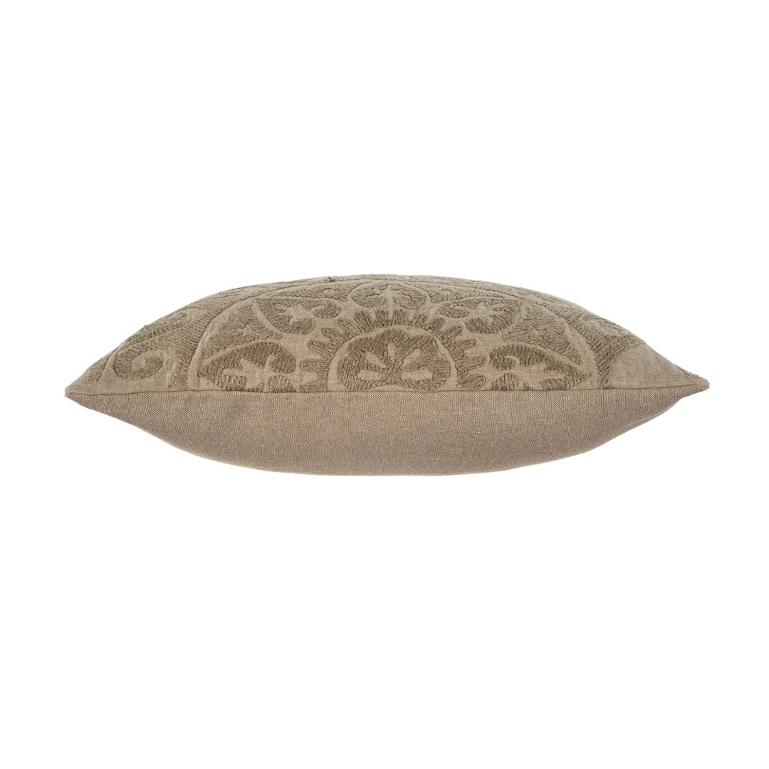 20x20 Linen Suzani Pillow