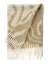 Bergen Wool Blend Throw - Pampas