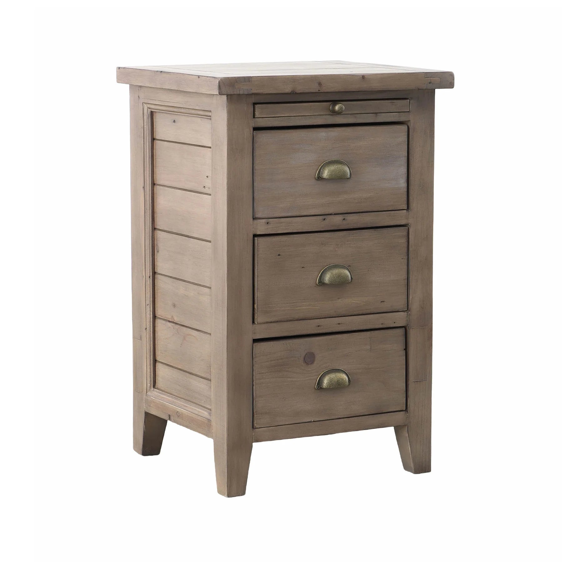 Irish Coast 3 Drw Nightstand - Sundried