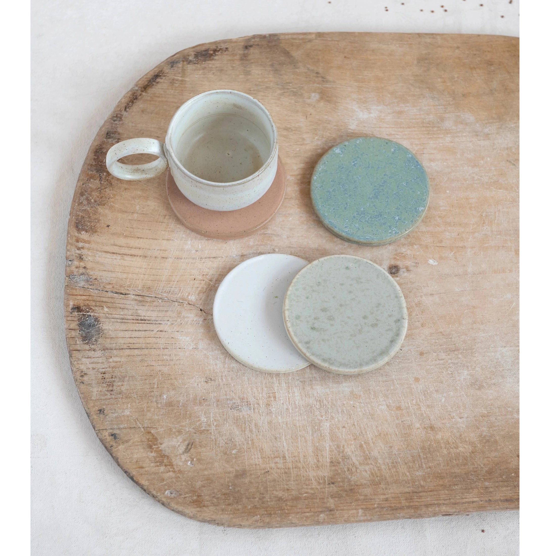 Stoneware Mug - Reactive Glaze