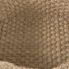 Emra Light Brown Seagrass Rectangular Basket W/ Handles