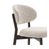 Luna Dining Chair – Upholstered Seat with Oak Wood Frame