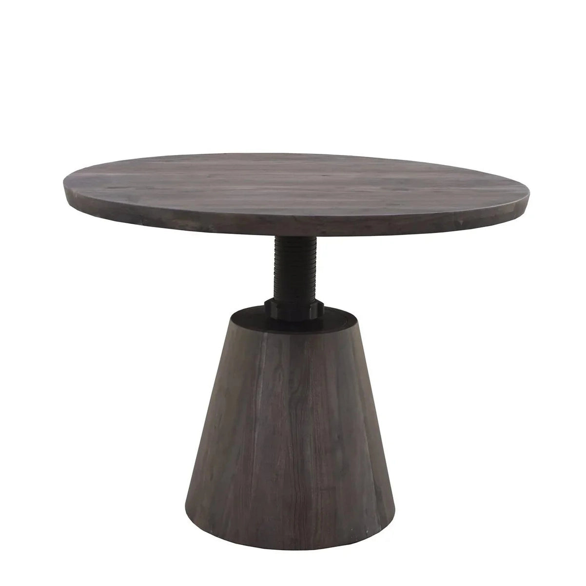 Bronx Crank Dining Table - Vinegar Matte